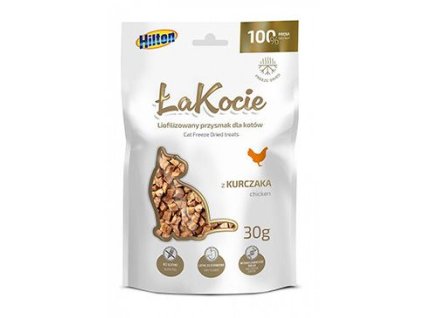 Pochoutka mrazem sušené Kuřecí prsa pro kočky 30g