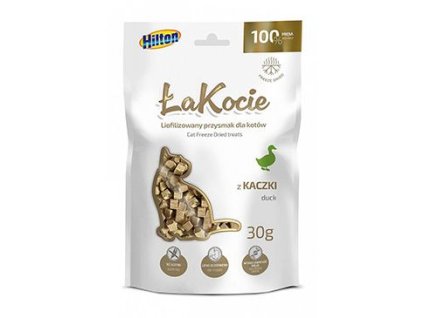 Pochoutka mrazem sušené Kachní prsa pro kočky 30g