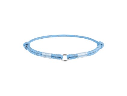 WAUDOG obojek Paracord na QR známku Lumi modrý  S