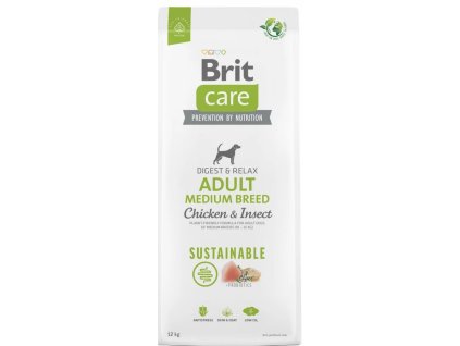 Brit Care Dog Sustainable Adult Medium Breed 12kg - AKCE