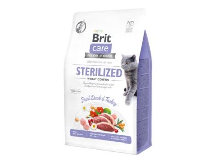 Brit Care Cat GF Sterilized Weight Control 0,4kg