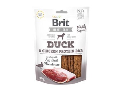 Brit Jerky Duck Protein Bar 80g