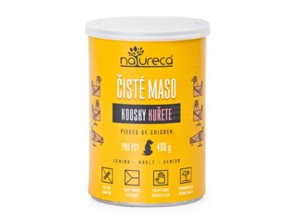 NATURECA konz. kuřecí kousky pro psy 400g
