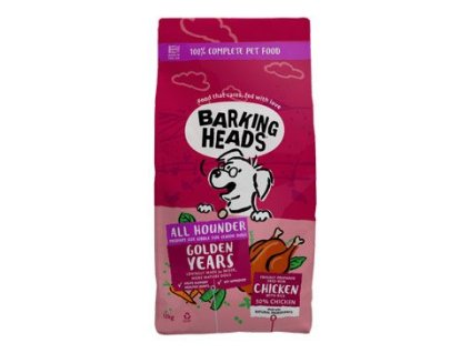 BARKING HEADS All Hounder Golden Years Chicken 12kg