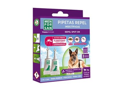 Menforsan Spot on pipety pro psy repelentní 2x1,5ml