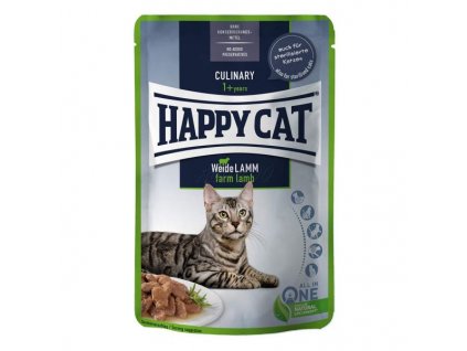 happy cat meat in sauce culinary weide lamm 85 g