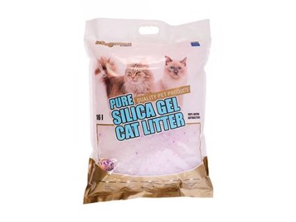 Podestýlka Magnum Silica gel cat litter Lavender 16l