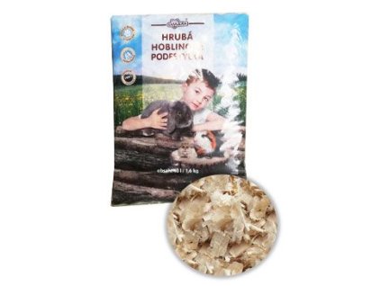 Hobliny hrubá podestýlka LIMARA 10l - poškozený obal