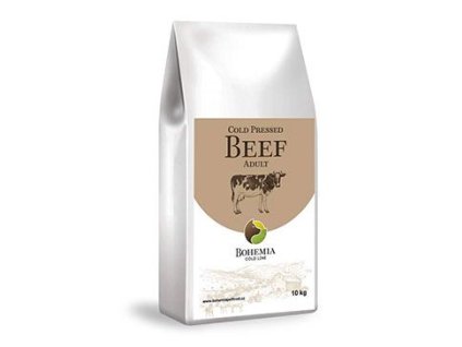 BOHEMIA COLD Adult Beef 10kg - poškozený obal