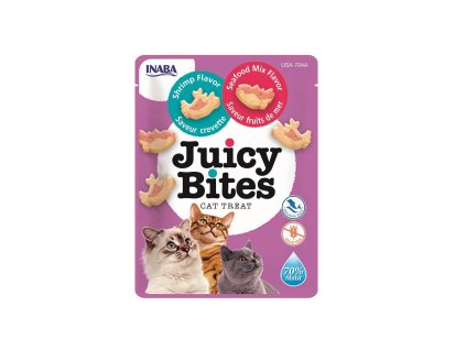 Churu cat Juicy Bites - krevety, mořské plody 11,3 g