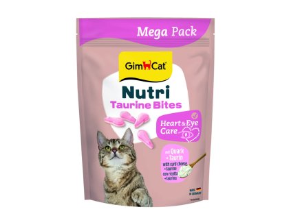 GimCat Nutri Taurine Bites tabl. s tvarohem 425g