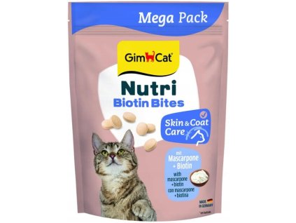 GimCat Nutri Biotin Bites tabl. s Mascarpone 425g
