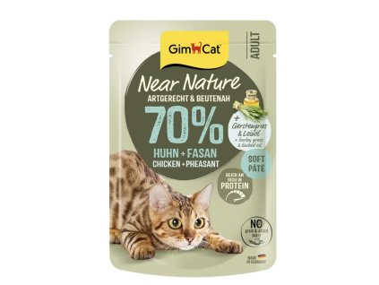 GimCat Near Nature Kuře & Pstruh 85g