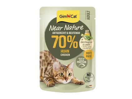 GimCat Near Nature Kuřeci 85g