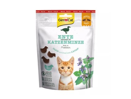 GimCat Crunchy Snacks Kachna & Santa kocici 140g