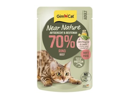 GimCat Near Nature Hovězí 85g
