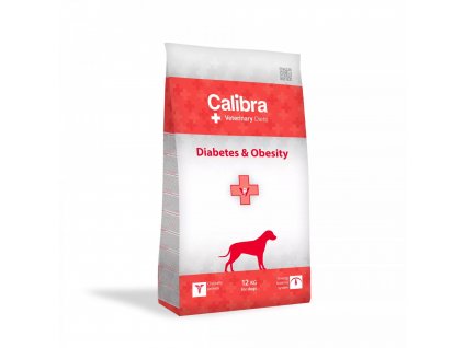 Calibra VD Dog Diabetes&Obesity 12kg - poškozený obal