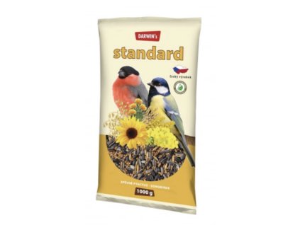 DARWINS ZPĚVNÉ PTACTVO STANDARD 1000 g Poškozený obal