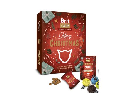 Brit Care Christmas kalendář pro kočky poškozený obal