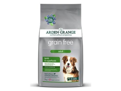 Arden Grange GF Dog Adult Lamb&Superfoods 2kg