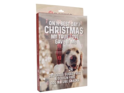 Flamingo Adventní kalendář Nature Snack 24ks Poškozený obal