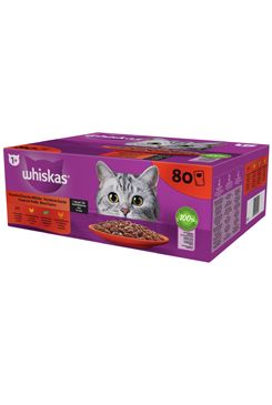 Mars Whiskas kaps. Core klas.výběr ve šťávě 80x85g