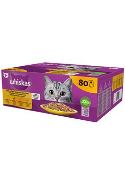 Mars Whiskas kaps. Core drůbeží výběr v želé 80x85g