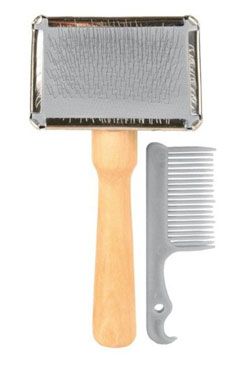 Trixie Kartáč dřevěný s drátky finišák kočka 13/6cm TR