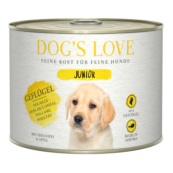 Dog's Love konzerva Drůbeží Junior Classic 200g