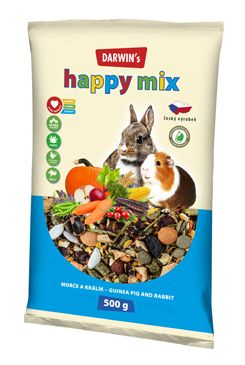 Nutrin Darwin's Morče Králík Happy mix 500g