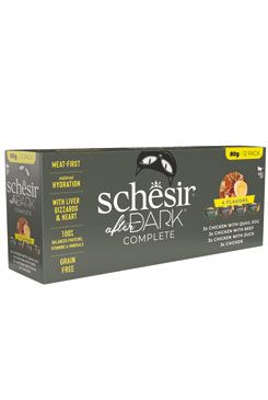 Whitebridge Schesir Cat konz. After Dark Wholefood Variety 12x80g