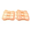Plastová spona mašle pro psy 4,5 cm -