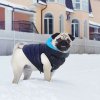 AiryVest bunda pro psy červená/černá  M 40
