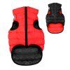 AiryVest bunda pro psy červená/černá M 45