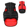 AiryVest bunda pro psy červená/černá M 45