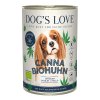 Dog's Love konzerva Canna Bio Kuře  Adult 400g