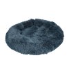 Let's Sleep Donut pelíšek tmavě šedý  60cm