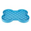 LickiMat SloDog lízací / zpomalovací miska kost modrá