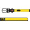 WAUDOG obojek kožený DC Batman logo (18-24cm/1,2cm)
