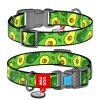 WAUDOG obojek nylonový Avokádo QR (25-35cm/1,5cm)