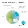 Pamlskový hlavolam Maze Ball 3v1