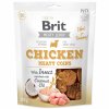 brit jerky chicken with insect meaty coins 200g original