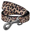 WAUDOG vodítko nylon Leopard   (S/122cm/1,5cm)