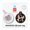 WAUDOG chytrá ID známka s QR tagem Leopard