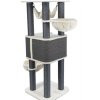 XXL škrábadlo HUMBERTO, 174 x 68 x 68, krémová/šedá