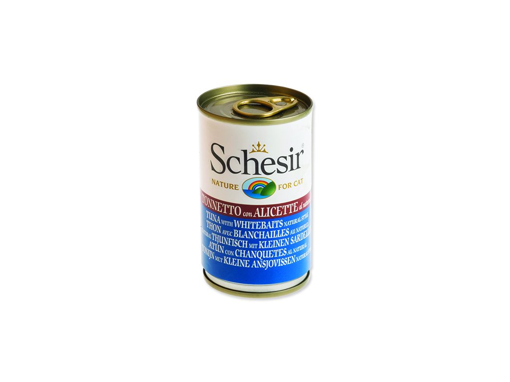 Schesir konzerva Cat tuňák + sleď 140g