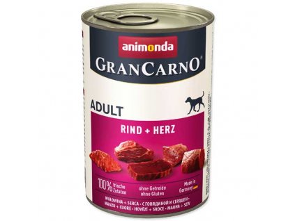 Animonda Gran Carno hovězí + srdce