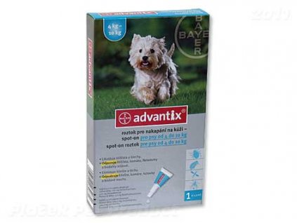 BAYER Advantix Spot-On pro psy 4 - 10 kg (1ml)