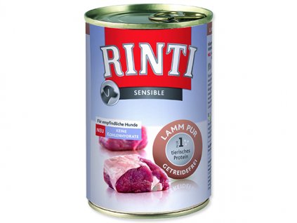 Rinti Konzerva Sensible PUR jehně 400g