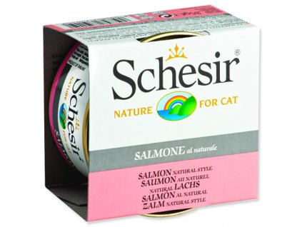 Schesir konzerva Cat losos přírodní 85g
